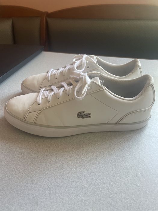 Lacoste шкіряні макасіни,кеди, сліпони