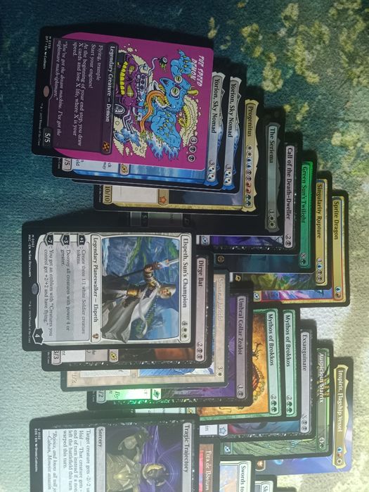 Lote de 80 cartas Magic the Gathering (MTG)  raras, míticas