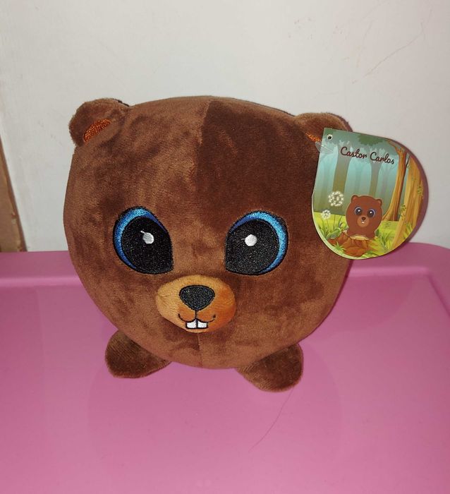 NOVO -Peluche Castor - Bando do Bosque