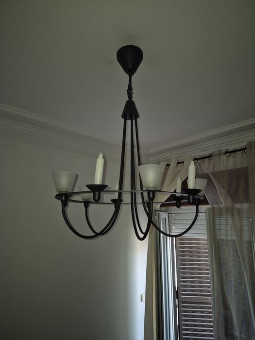 2 candeeiros tecto Ikea