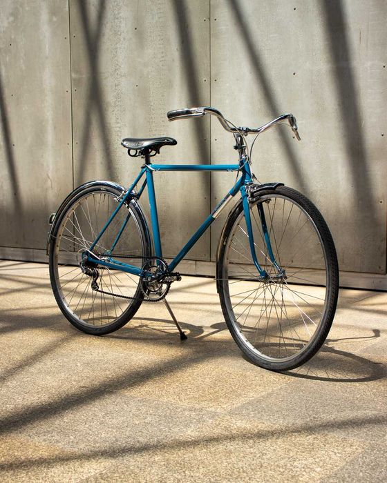 Bicicleta Clássica Pasteleira Reba Índigo Customizada