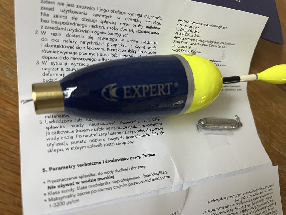 Spławik AQUARD expert nowy