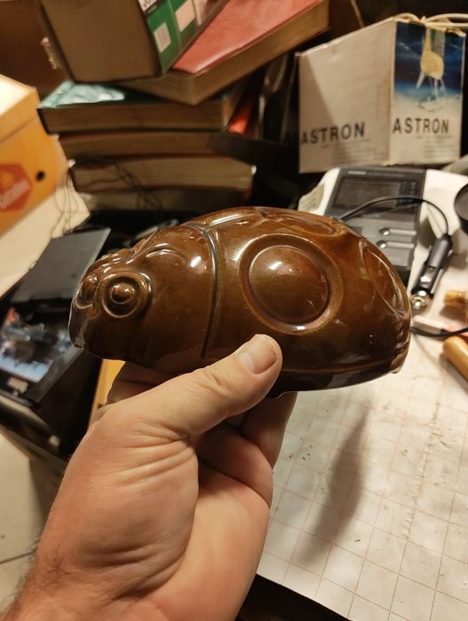 Forma dekoracyjna porcelana biedronka.