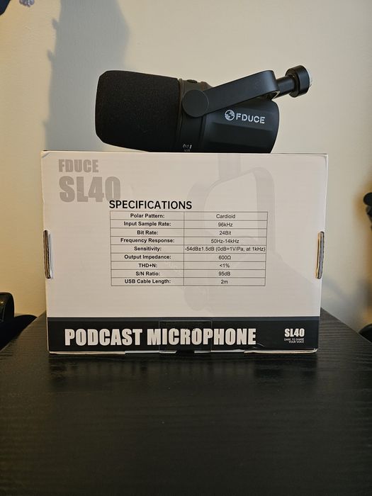 FDUCE SL40 Podcast microfone