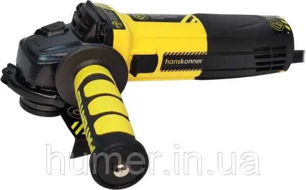 Кутова шліфувальна машина, болгарка Hanskonner диск 125 мм, 1200 Вт