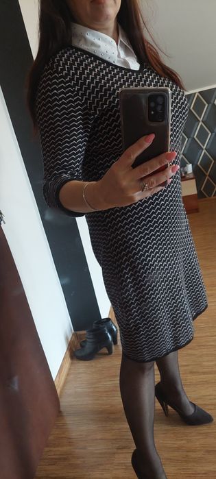 Sukienka dzianinowa 42