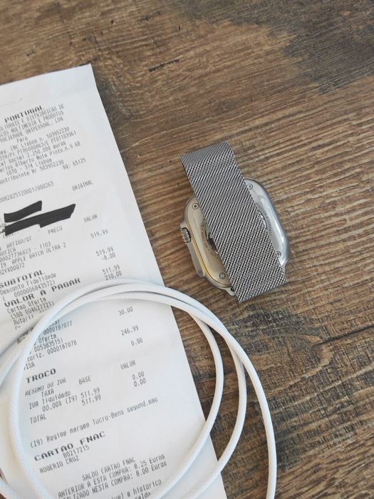 Apple Watch Ultra 2 (2025) 49MM Cell Titanium Como Novo, C/Garantia Aceito Retomas