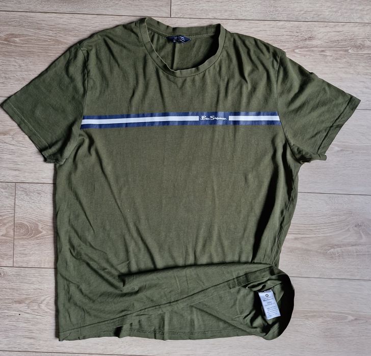 Koszulka * Ben Sherman * Khaki * L * Fajna !
