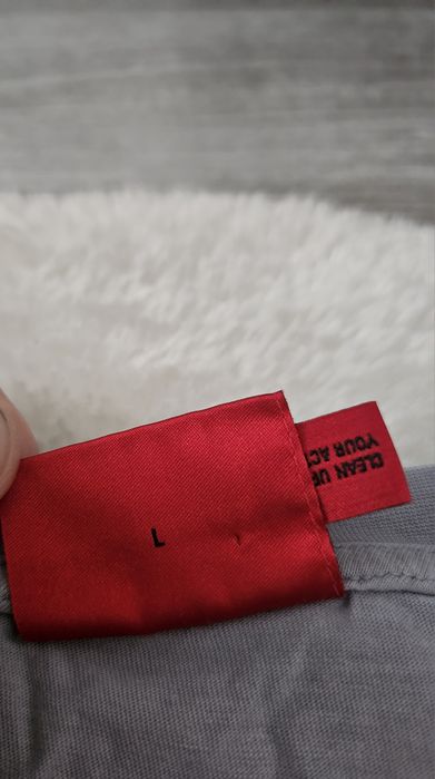 Koszulka Hugo Hugo Boss Rozmar L Szara Koszulka Hugo Boss , koszulka h