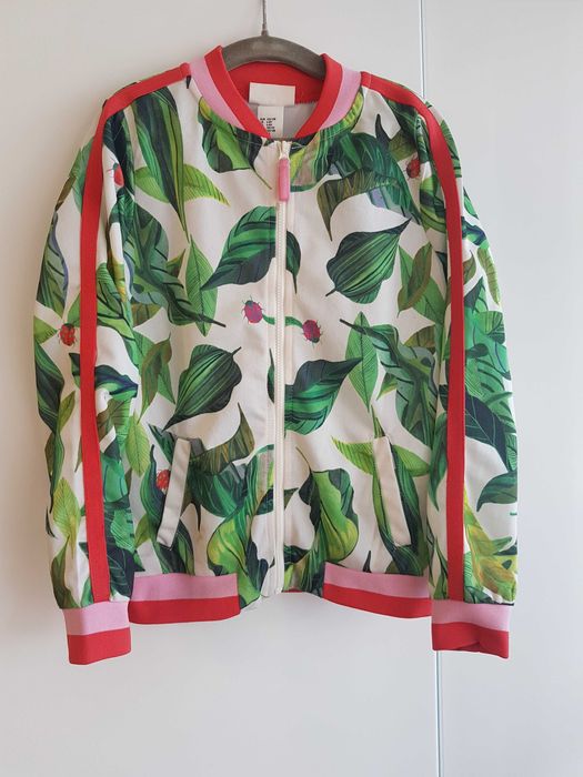 Nowość 2025:) bomberka liście biedronki H&M roz 122/128