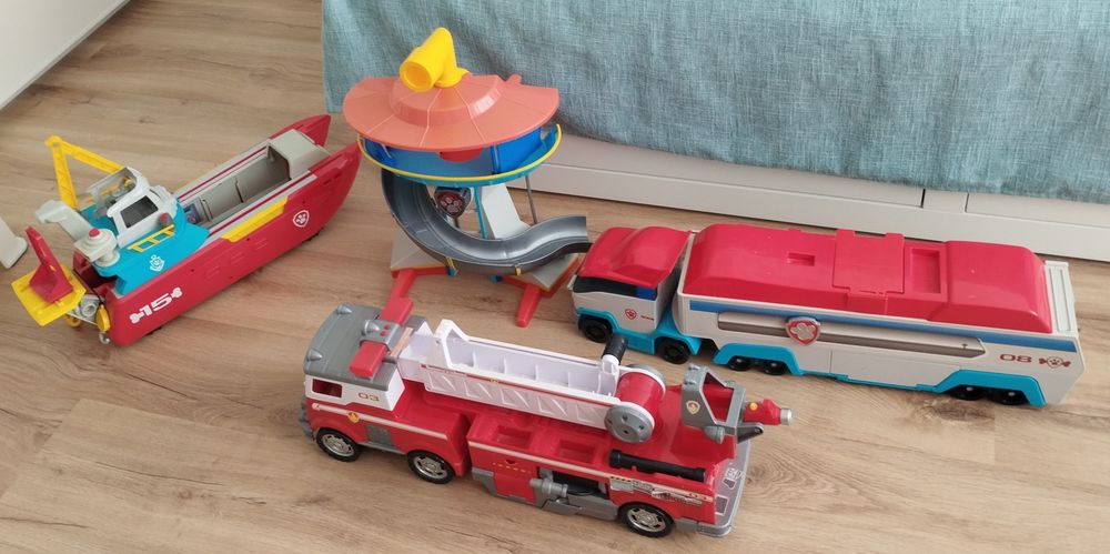 Camião dos bombeiros Patrulha Pata