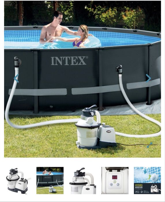 Filtro de areia e bomba Intex SF90220 intex ultra frame