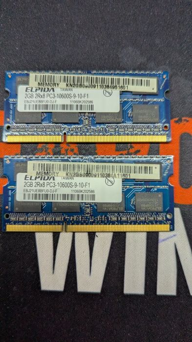 Оперативная память  Elpida 2gb