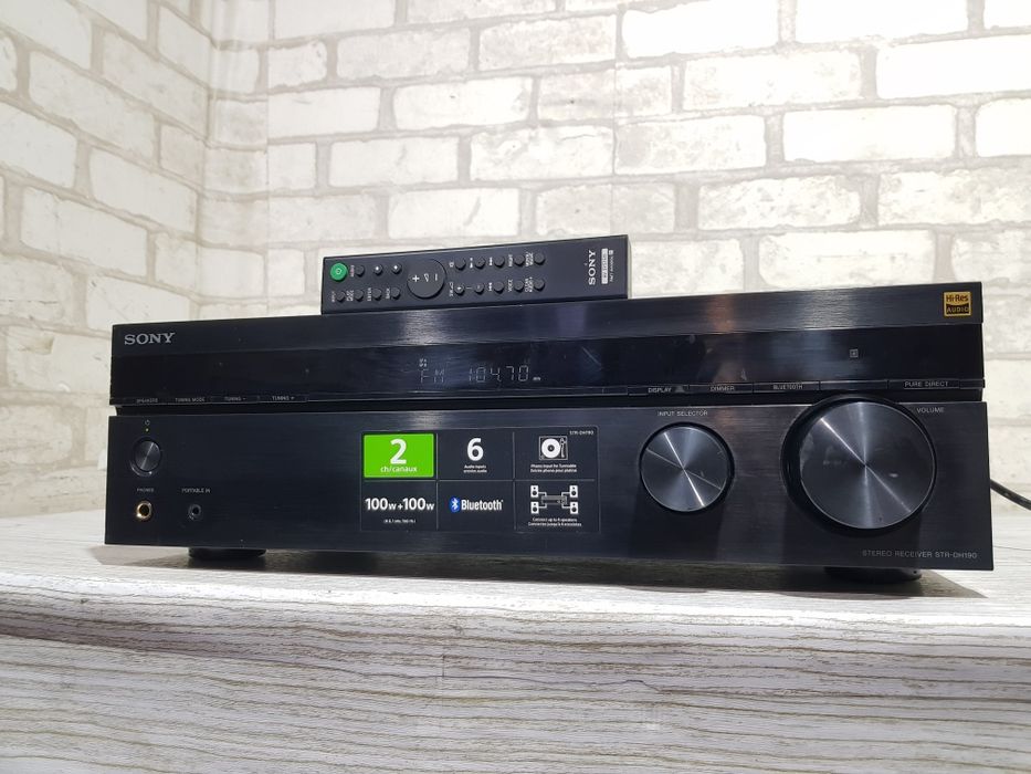 Стерео ресивер SONY STR-DH190, *2x100 Вт, Bluetooth, б/у з Німеччини