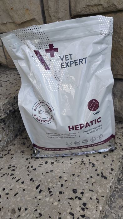 Karma dla psa Hepatic Vet Expert 2kg + 2x400g