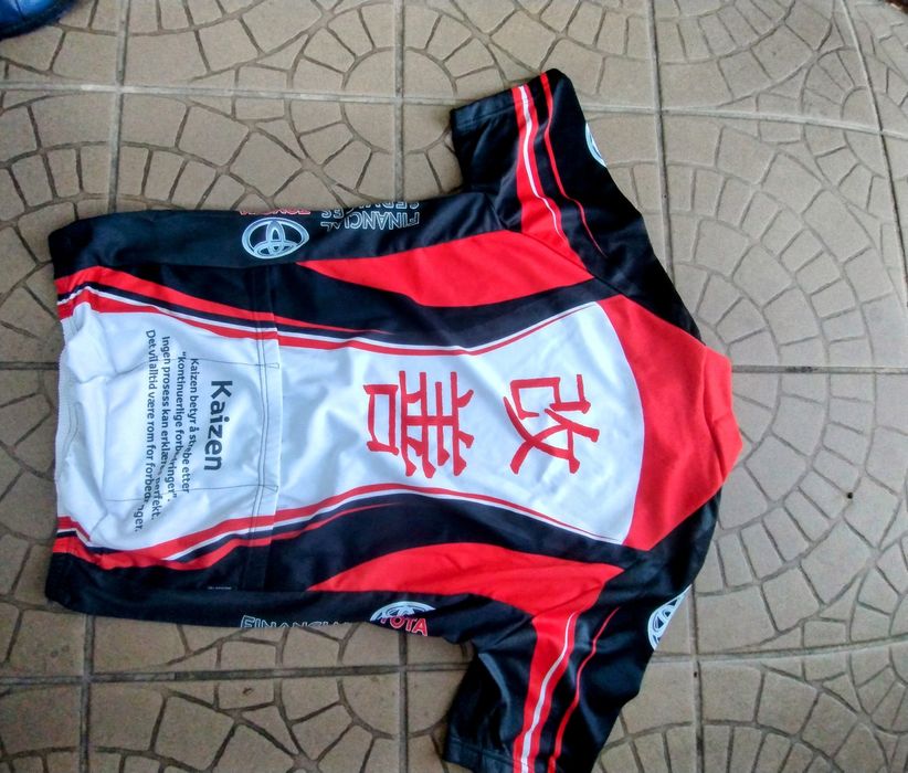 Koszulka kolarska Inverse w takiej jeździł Alejandro Valverde, mistrz