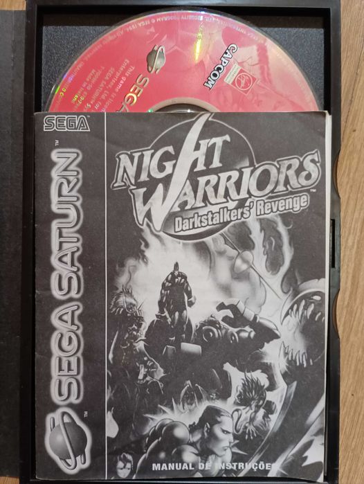 Night Warriors: Darkstalkers' Revenge (contém Manual de Instruções)