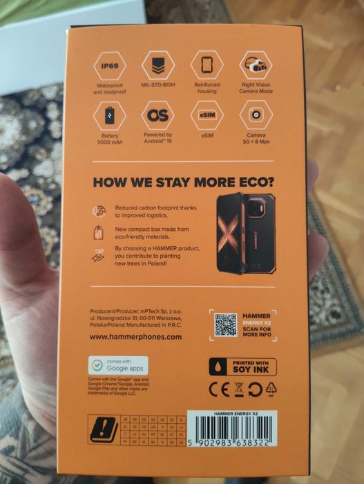Sprzedam telefon hammer energy X2