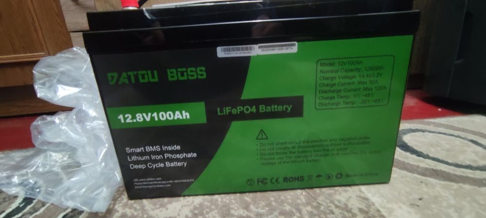 Аккумулятор LiFePO4 12в 100а