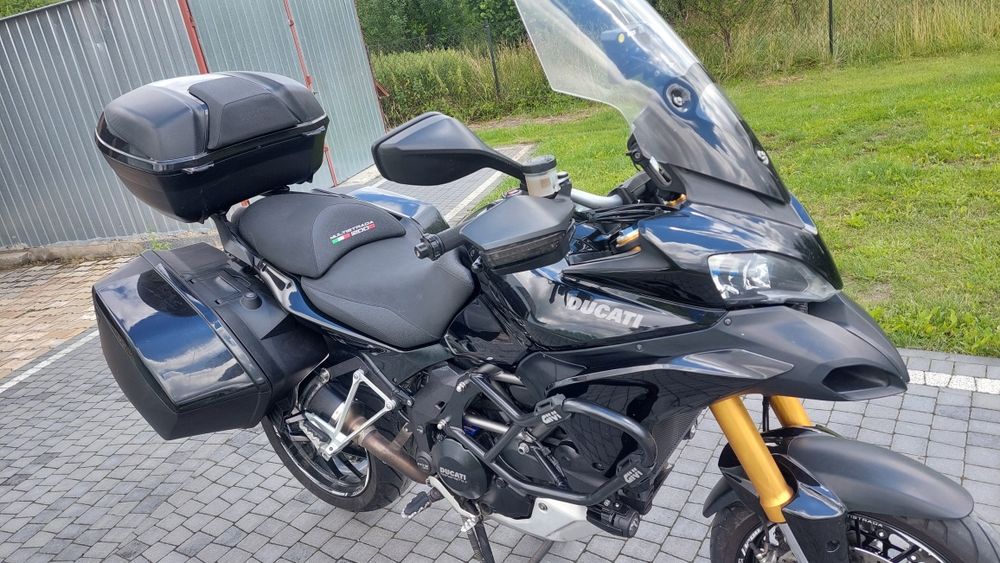 Ducati Multistrada 1200S, uszkodzony wał, drugi w cenie.