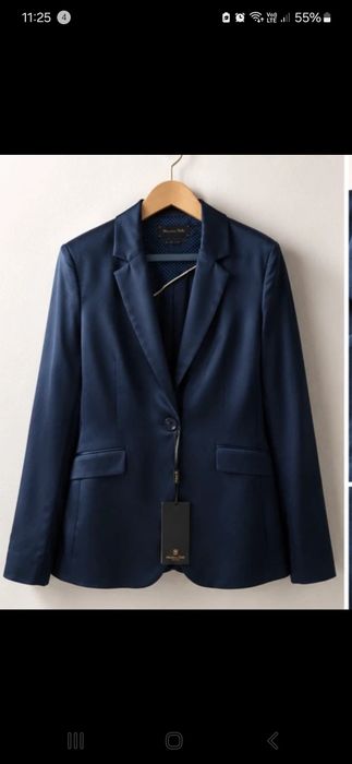 Marynarka damska Massimo Dutti roz  38