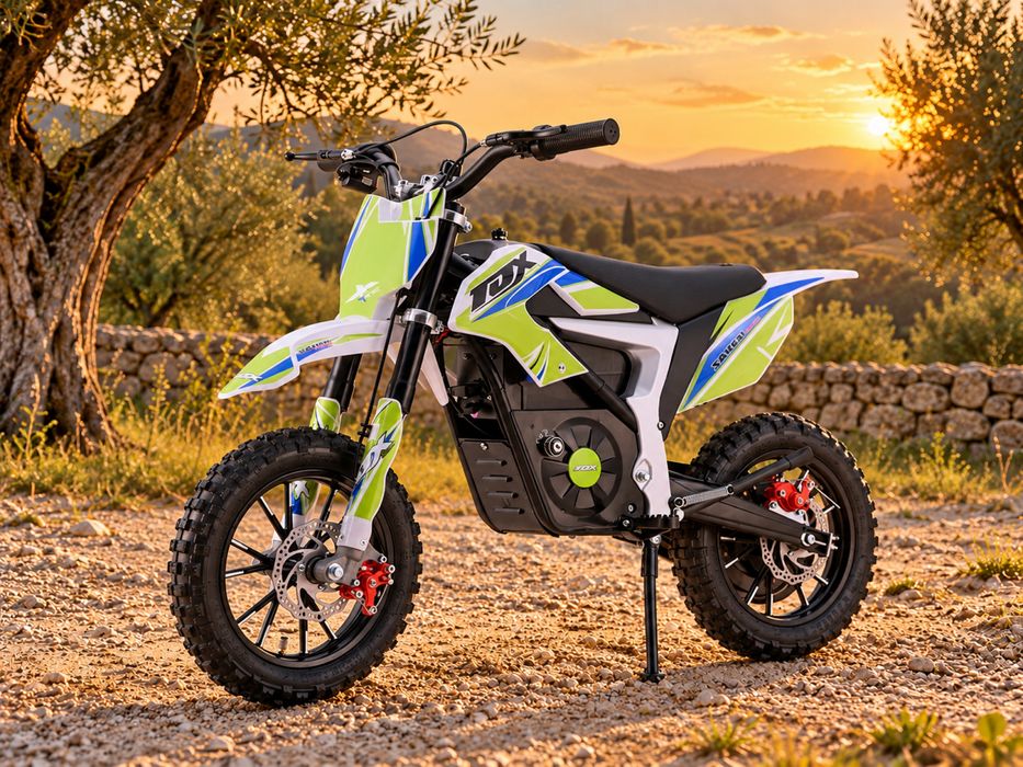Pit bike criança (até 60kg)TOX MINI DIRT E-SAKER 500 W  - NOVA
