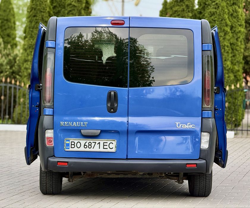 Renault Trafic 1.9 Turbo Dizel 9 Місць Пасажир Оригінал! ДОВГА База Extra Long