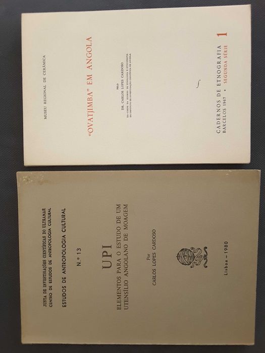 Obras de Carlos Lopes Cardoso (Angola) / Cultura e Civilização