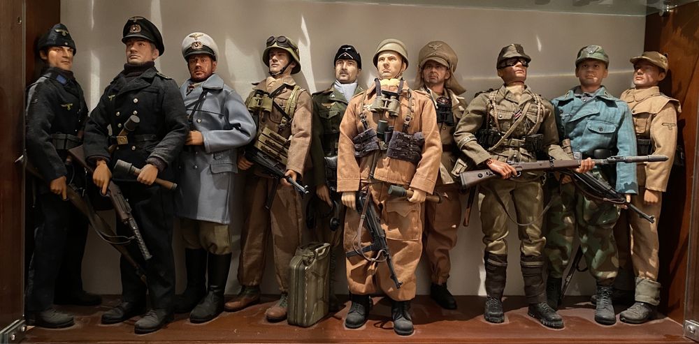 Colecção de 161 action figures Dragon DID 1/6