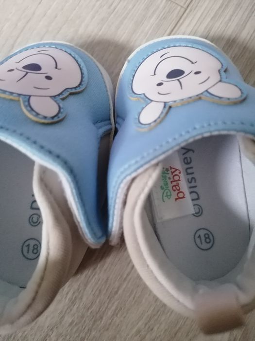 Buciki niechodki kubuś Puchatek 18 nowe