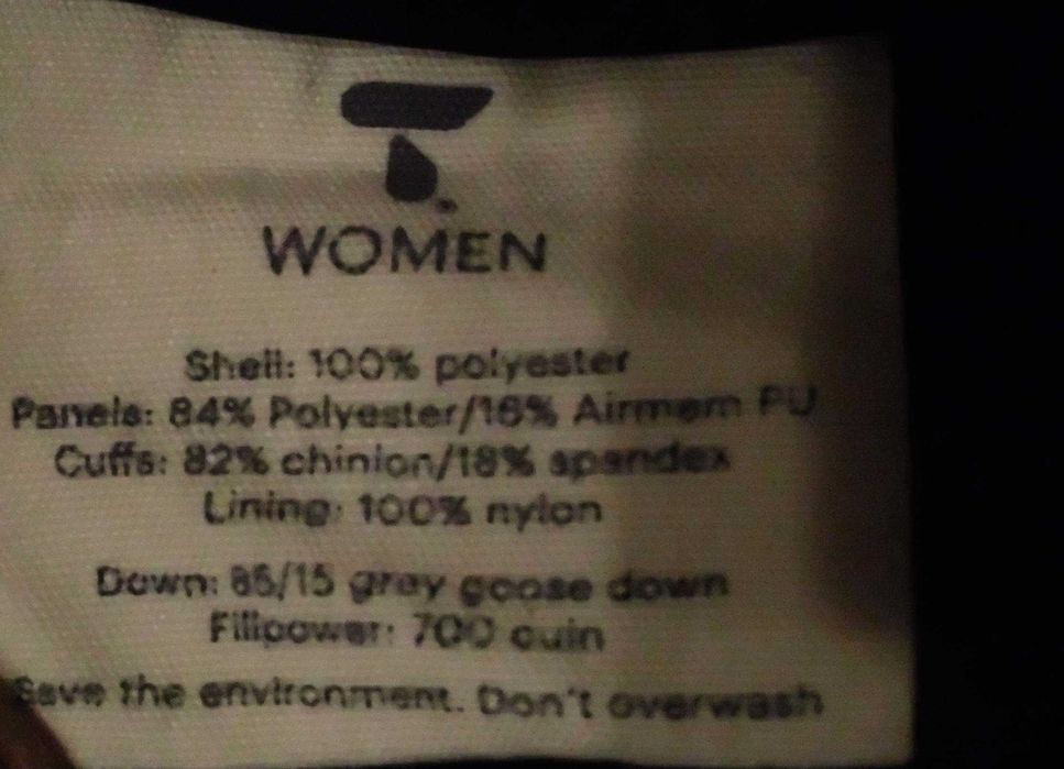 Damska kurtka puchowa Tufte Lynx Hybrid V2 Old Rose roz XL