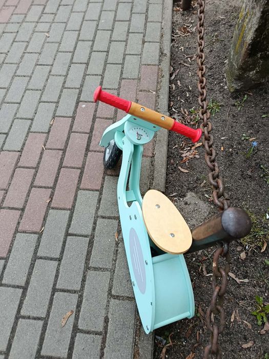 Rowerek biegowy drewniany