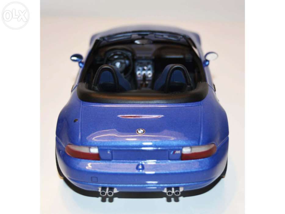 Bmw z 3 m roadstar cabrio 1994 ut models 1:18 carro colecção