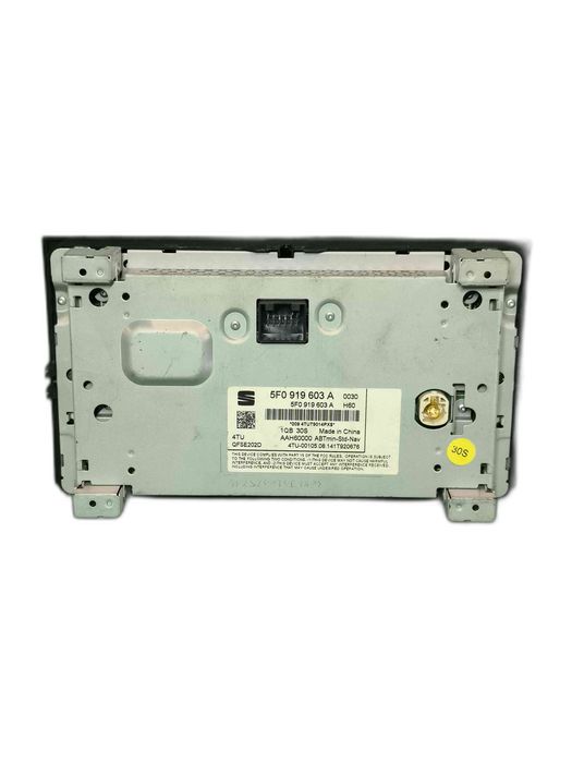 Display / Ecrã de Informações SEAT LEON 2.0 TDI (135 kW / 184 cv) [09.2012 - 08.2020] 5F0919603A (OEM) | QFSE202D (OEM)