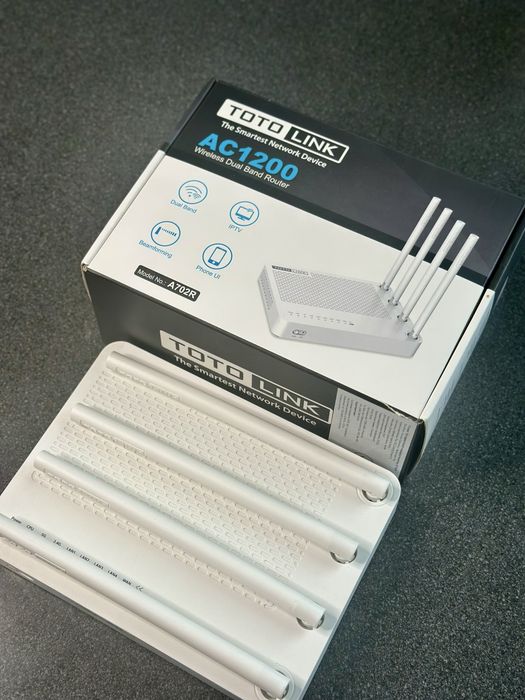 Totolink AC1200 A702R WIFI Роутер-маршрутизатор