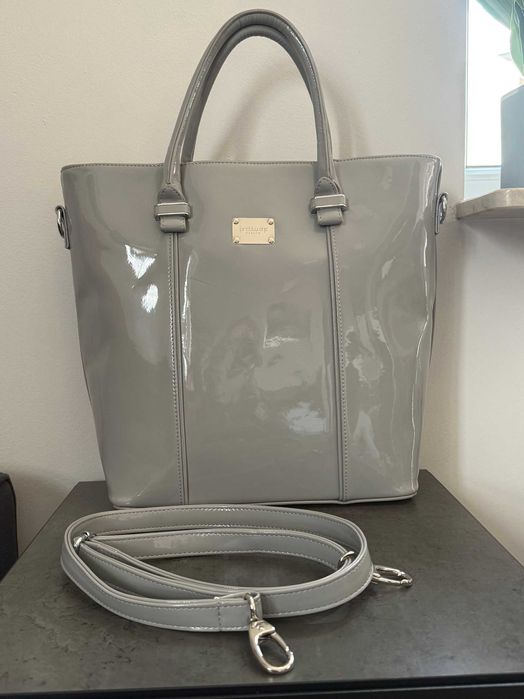 lakierowana torebka shopperka Pretty One