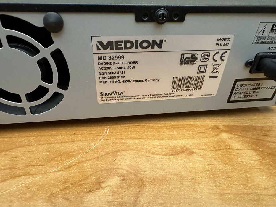 Nagrywarka Medion MD 82999