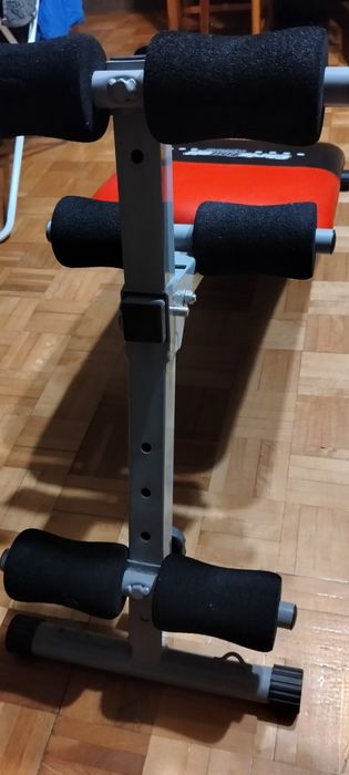 Ławka skośna do brzuszków Christopeit Sport BG 2 | Stan IDEALNY, składana