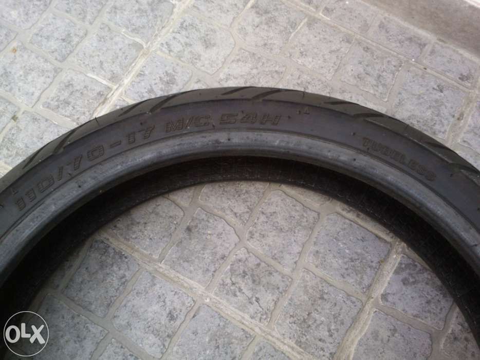 Pneu Supermotard SHINKO SR740 110/70-17 Tubeless (semi-novo)