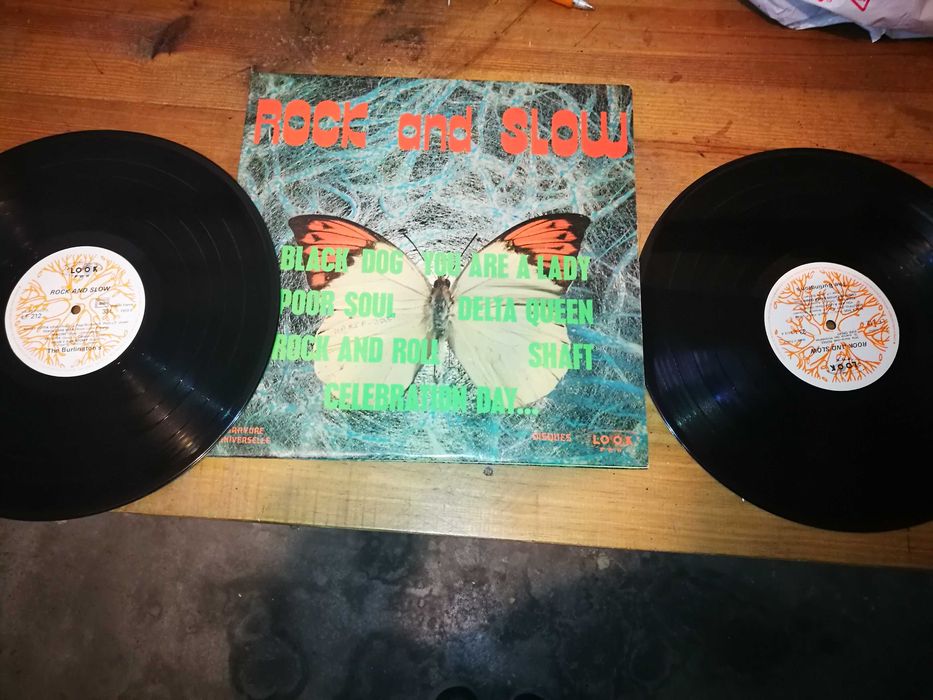 THE BURLINGTON’S (hard-rock)  - Rock And Slow (Ed Francesa)	2 X LP