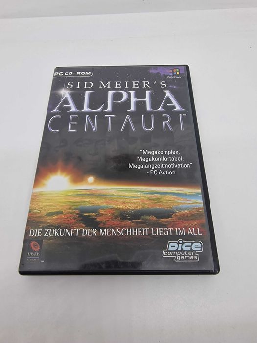 Gra PC Sid Meier's Alpha Centauri Firaxis Dice Computer Games Unikat Retro CD