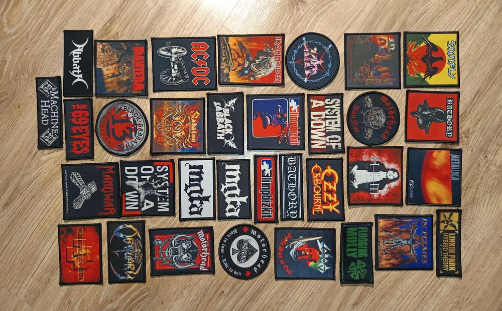 Naszywka Obituary mgła Bathory 69eyes machine Head kiss