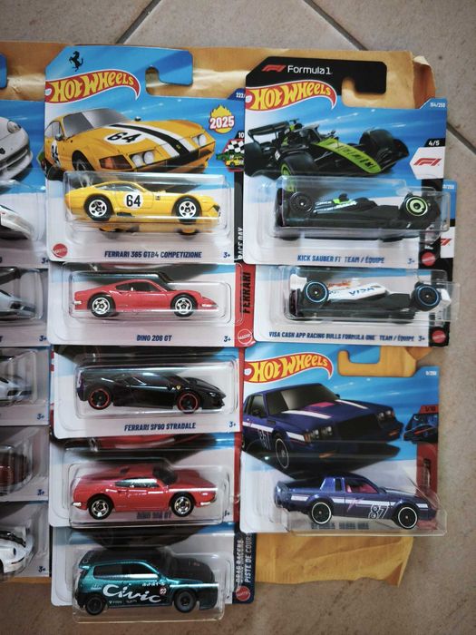 Hot Wheels Novos Selados | Ferrari | Porsche | F1 |