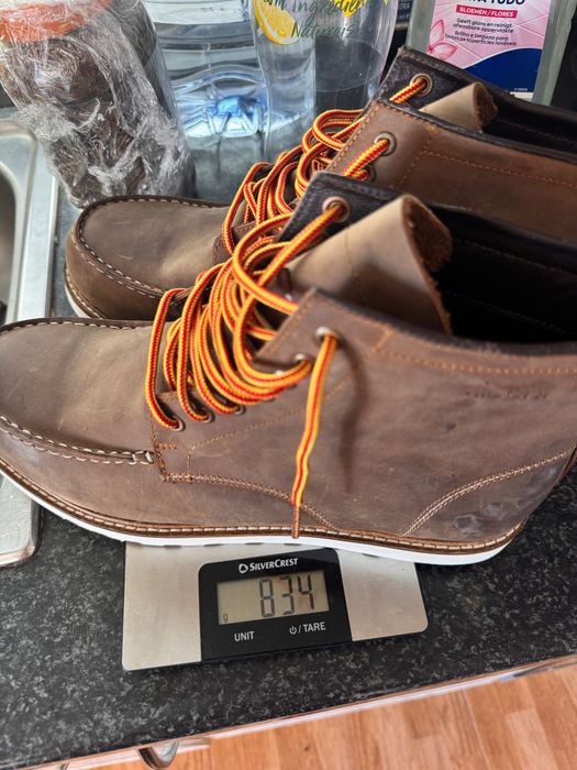 Lightest leather boots