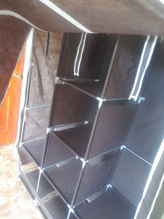 Шкаф разборной матерчатый,для вылазок ,на металлокаркасе весом 1кг