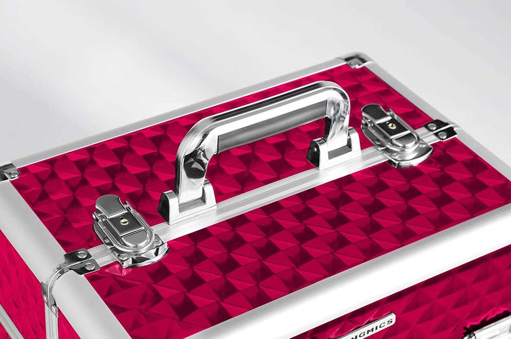 Mala de maquilhagem profissional com 4 rodas