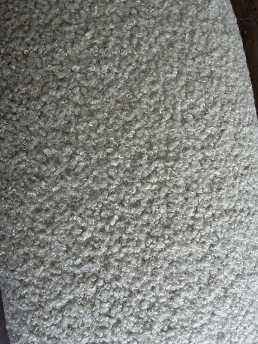 Łóżko chmurka 180x200 cm bouclé baranek kremowe