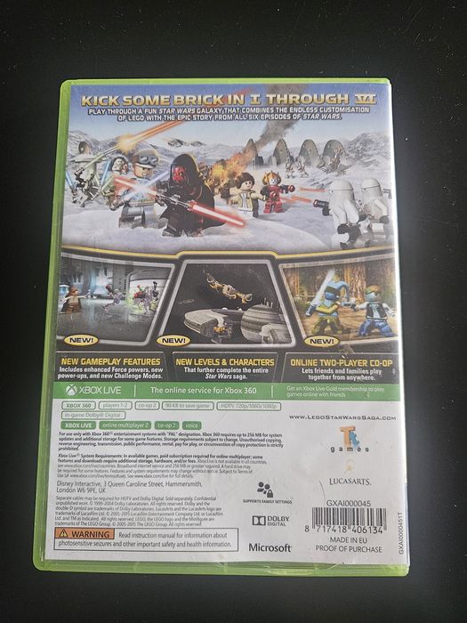 Gra XBOX 360 Lego Star Wars The Complete Saga