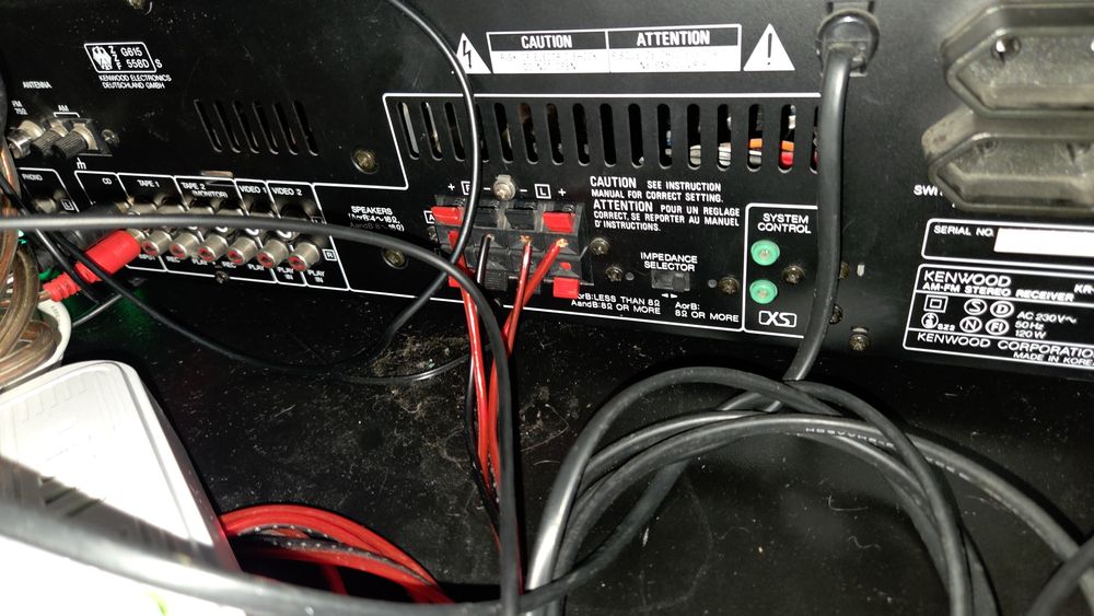 Стереоресивер та дві колонки