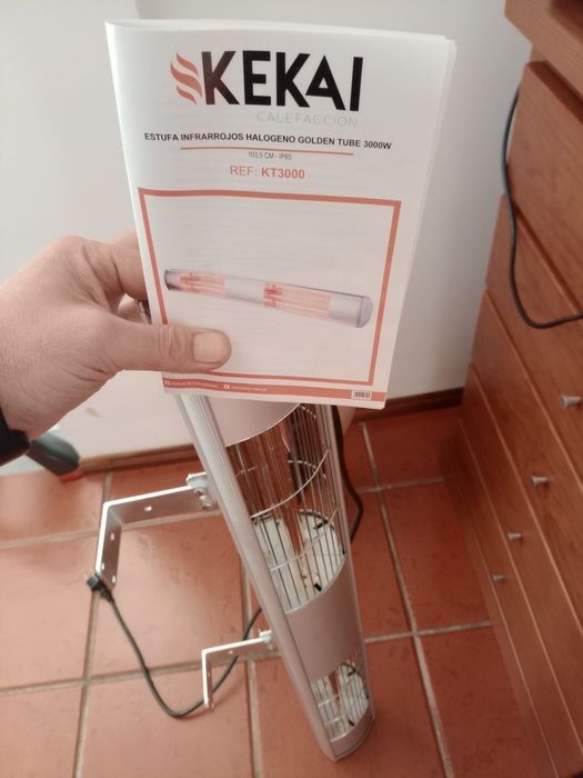 Aquecedor de halogéneo novo